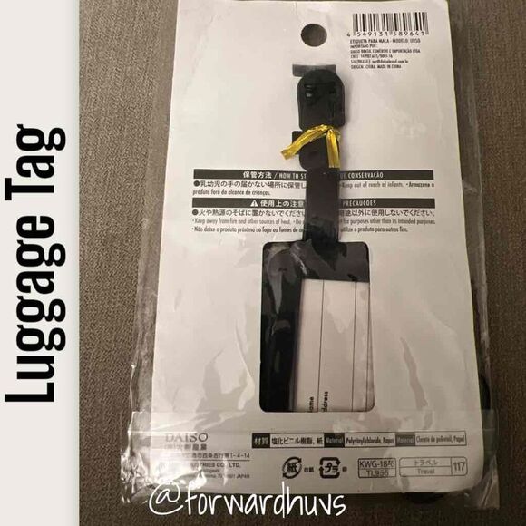 Bundle Sale 3 for $15 | Teddy Bear Luggage Tag - Picture 3 of 5